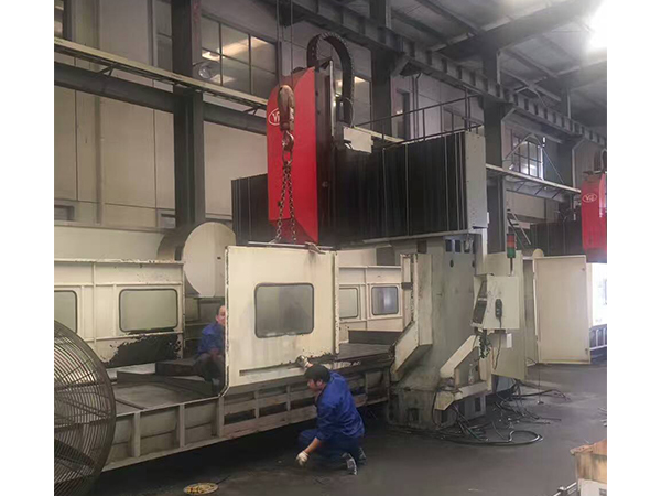 龙门加工中心吊装定位