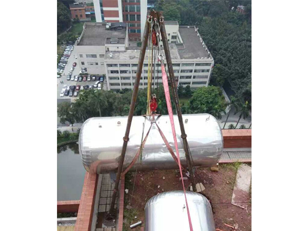 高空吊装锅炉